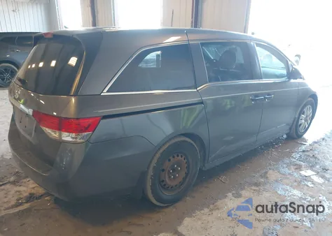 2017 Honda Odyssey Lx из США, поврежденный, VIN 5FNRL5H2XHB017385